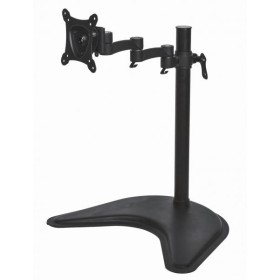 BRACCIO DA TAVOLO CON BASE PER VIDEO FINO A 15 KG DA 13 A 27 FINO A VESA 100X100 CON TRE SNODI