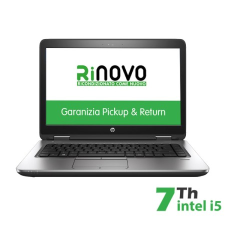 RINOVO HP NB REFURBISHED PROBOOK 640 G3 I5-7X00 DDR 16GB SSD 240GB W10P 14 1Y 3M BATTERIA