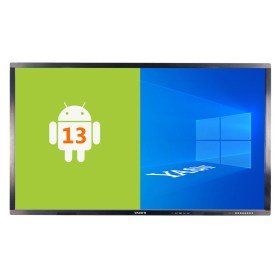 YASHI DISPLAY TOUCH INTERATTIVO 75 16:9 550 CD/M 4K UHD 20 TOCCHI, 4GB RAM / 32 GB STORAGE, AV Out, Av In, 2xHDMI In, USB-C, RJ4