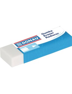 Gomma bianca fascettata singolarmente Donau 62x21x11 mm 7304001PL-09 2